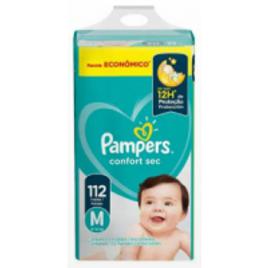 Seleção de 3 Pacotes Fralda Pampers Confort Sec M ou G