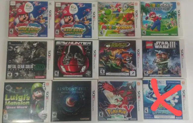 Jogos Nintendo 3DS/2DS Originais Americano USA leia a