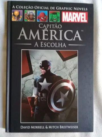 HQ Capa Dura Capitão América A Escolha Salvat ótimo