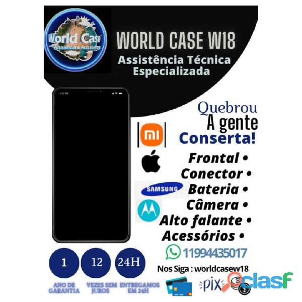 Assistência técnica de celulares