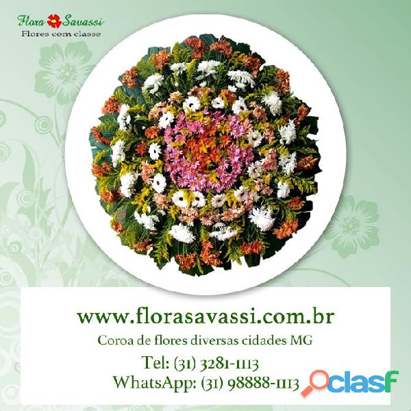 Igarapé mg coroas de flores cemitério e velório floricultura entrega coroa para sepultamento