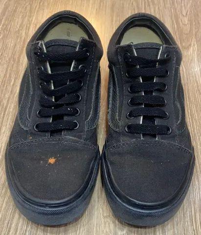 vans old skol preto / preto