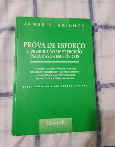 Livro prova de esforço físico