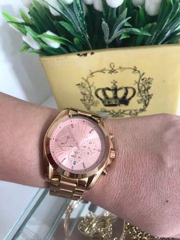 Relógio feminino | michael kors (rosé)