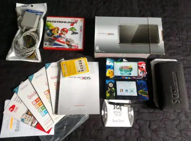 2 consoles nintendo ds lite e nintendo 3ds cosmo black