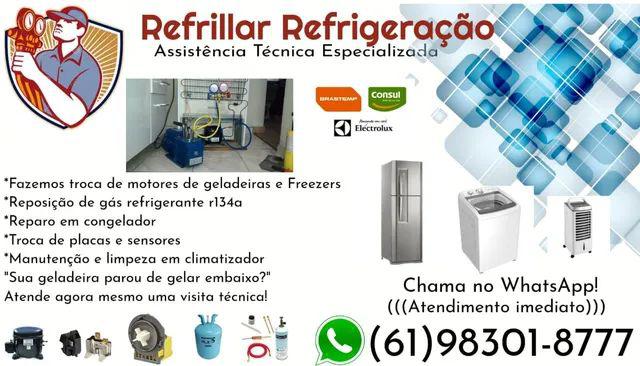 Gás de geladeira e freezer r134a