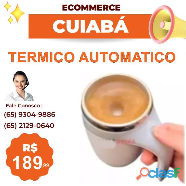 Copo Térmico Mistura Cafe Caneta Liquidificador Leite