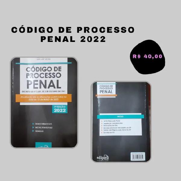 Código de processo penal: mini