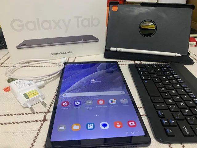 Galaxy tab a7 lite + acessórios