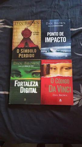 Livros do dan brown bem conservados