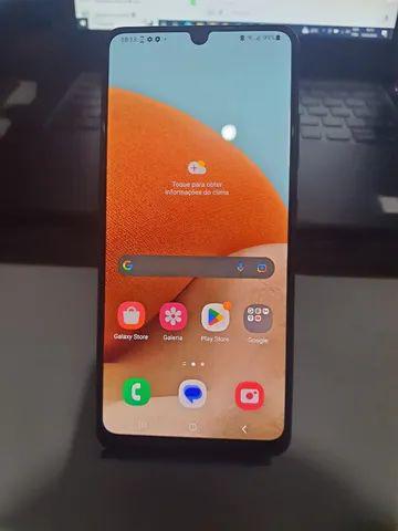 Samsung a32 de 128gb e 4gb de ram funcionando tudo, e nada