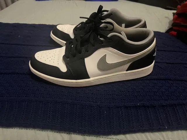 Air Jordan 1 Low Black Medium Grey