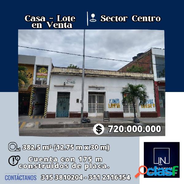 CASA - LOTE EN VENTA