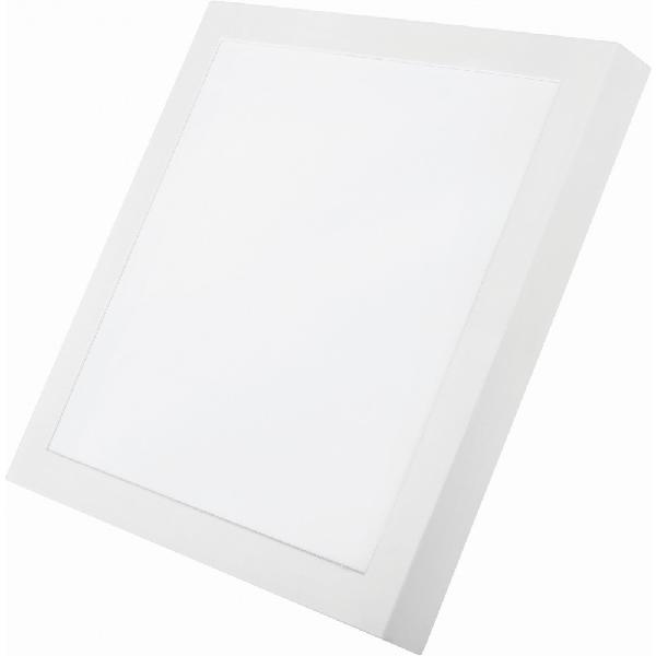 Painel pop led de sobrepor quadrado luz amarela 3000k avant