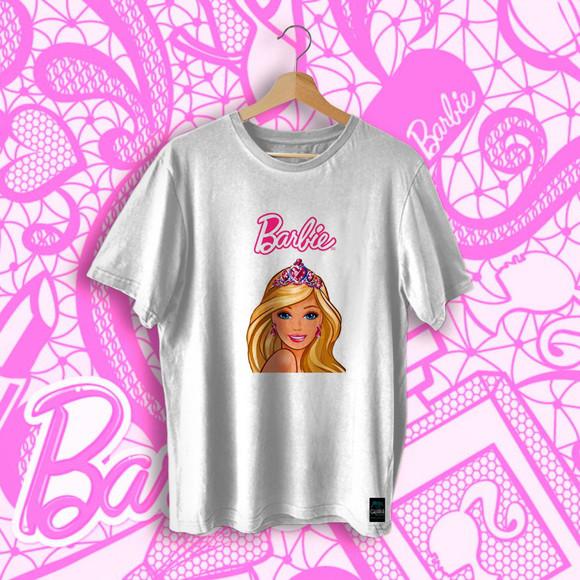 Camiseta filme da barbie malha fria | elo7 produtos