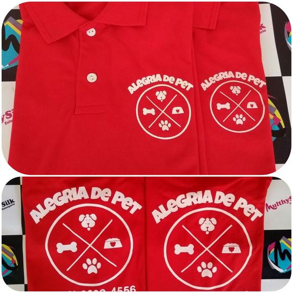 Uniformes Personalizados Gola Polo (1 Cor Estampa) | Elo7