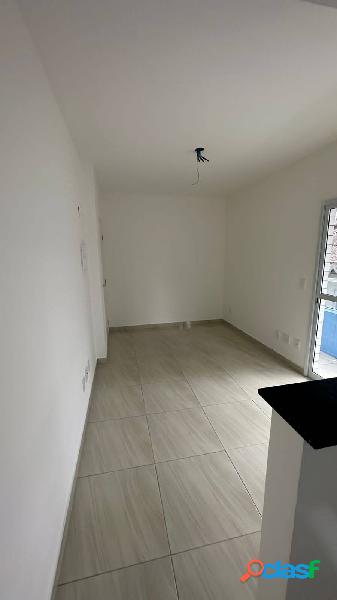 Apartamento em Praia Grande na Aviação, 1 dormitório. 60 metros da praia.