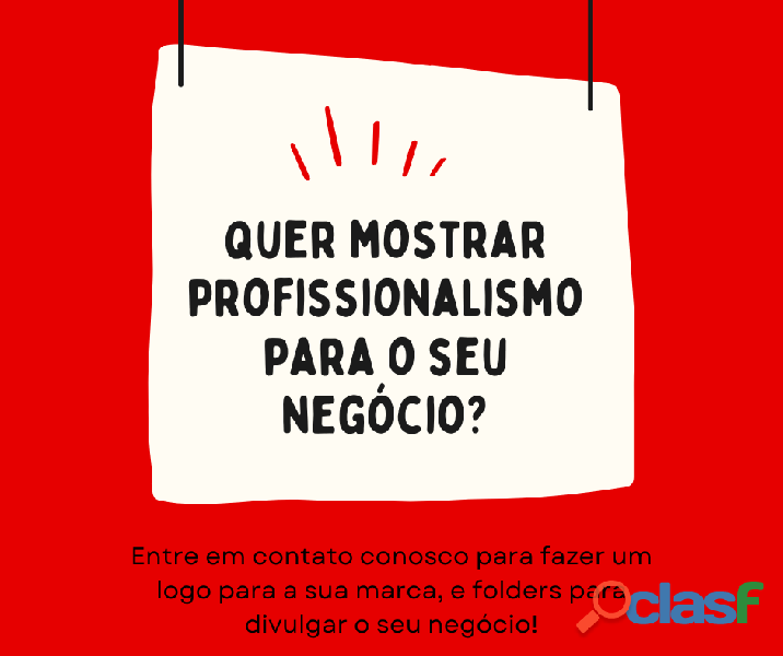 Design Gráfico   Logo, Folders e Anúncios