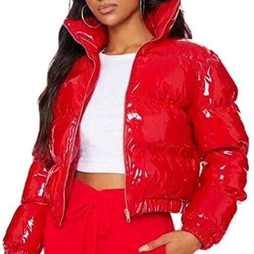 Jaqueta feminina parka bubble coat roupas de inverno preto