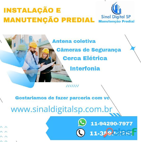 Instalação de antena digital jardim km 18