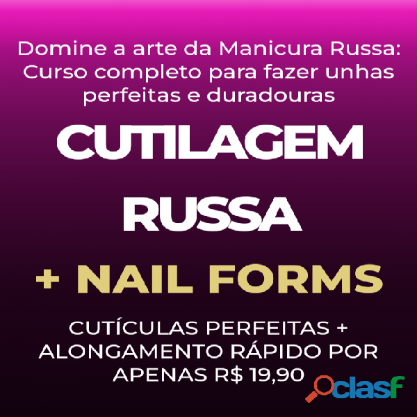 Curso de cutilagem russa