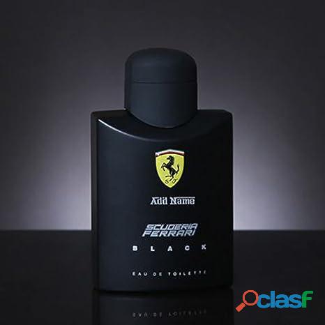 Perfume ferrari black eau de toilette da scuderia ferrari;