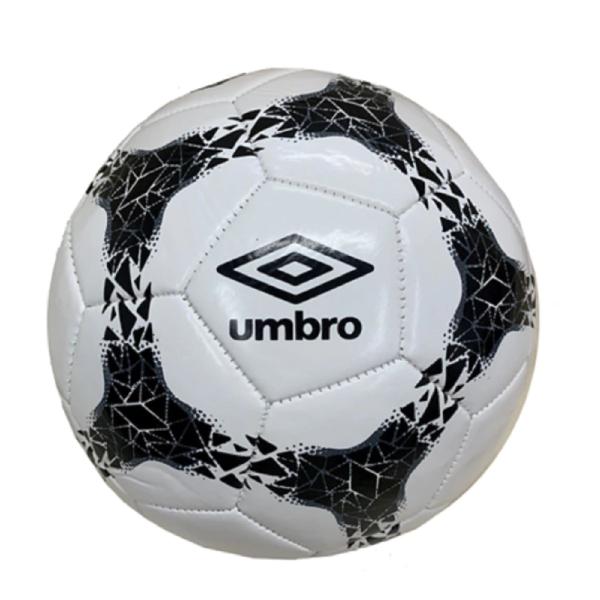 Mini Bola Santos 23 Umbro Unissex - Branca/Preta