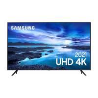 Smart tv led 43 samsung 43au7700 uhd 4k processador crystal,