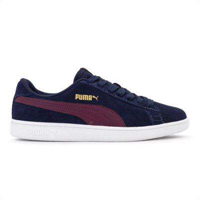 Tenis puma smash v2 azul marinho