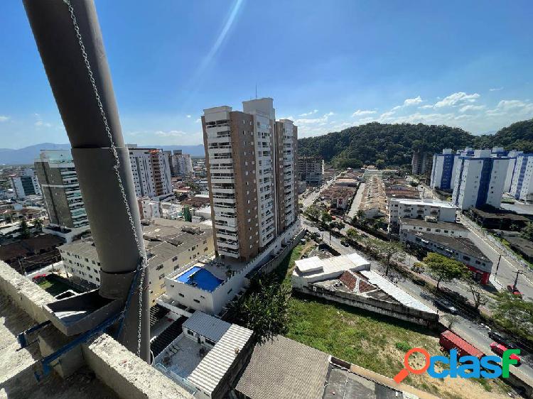 Apartamento em praia grande no canto do forte, 2 dormitórios, 2 suítes