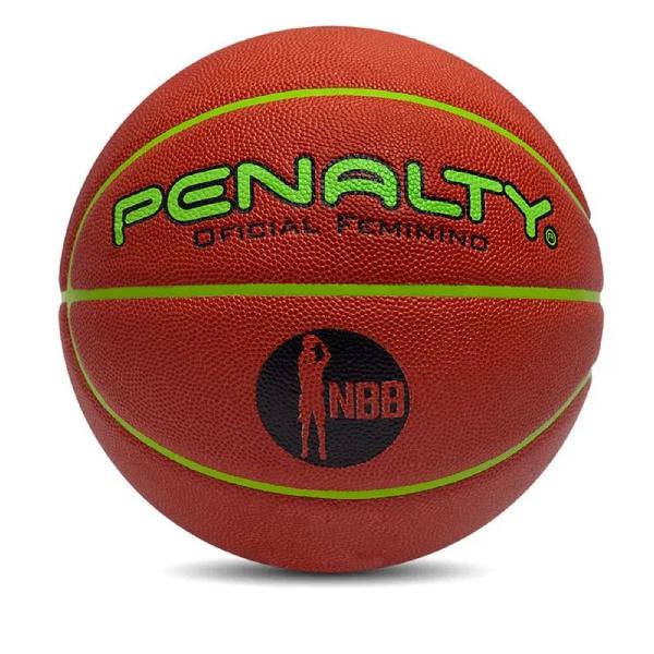 Bola Basquete 6.8 Penalty Crossover Feminina - Laranja/Verde