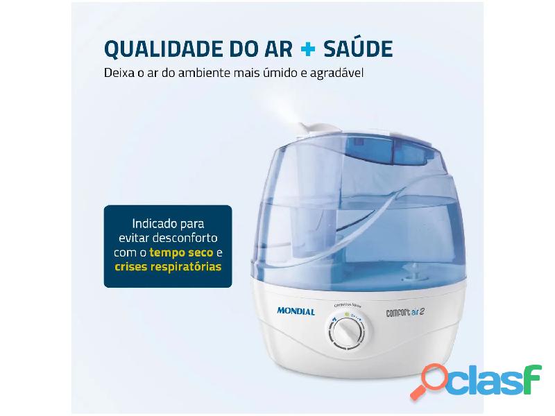 Umidificador de Ar Ultrassônico 2,2L Mondial Comfort Air 2 4