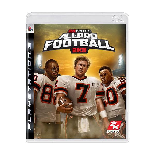 Jogo all-pro football 2k8 - ps3