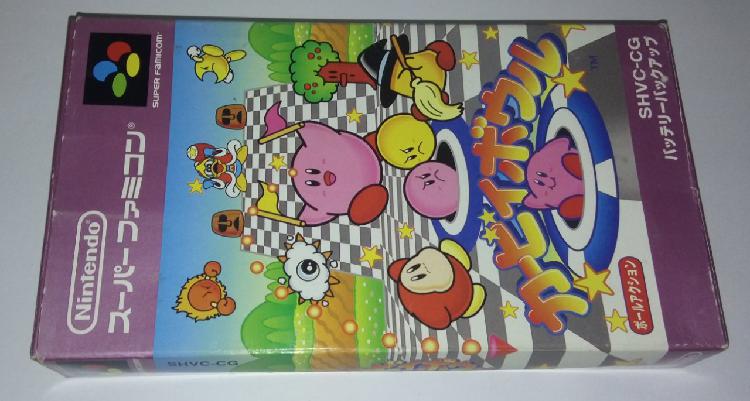 Jogo kirby&#39;s dream course super famicom nintendo snes