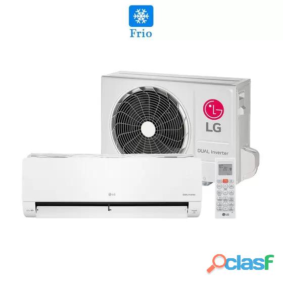 Ar Condicionado Split LG 12000 BTUs Dual Inverter Voice Frio 220V S4 Q12JA315