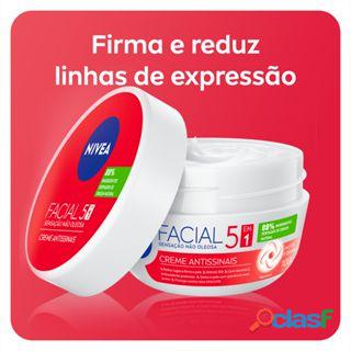 Creme Facial NIVEA 100g   Antissinais   Nutritivo   Noturno   Gel   Pele Negra   Lata 56g