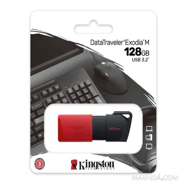 Pendrive 128GB Kingston Exodia M UBS3.2