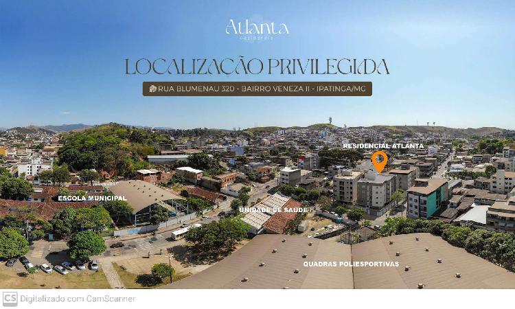 Apartamento venda no Veneza - Ipatinga, MG. IM560892