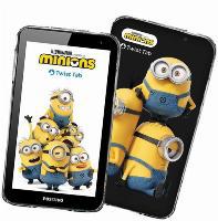 Tablet positivo twist tab minions 7, 32gb, quad-core, preto