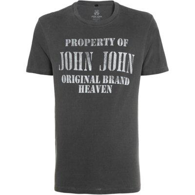 Camiseta john john property of jj ve24 cinza masculino