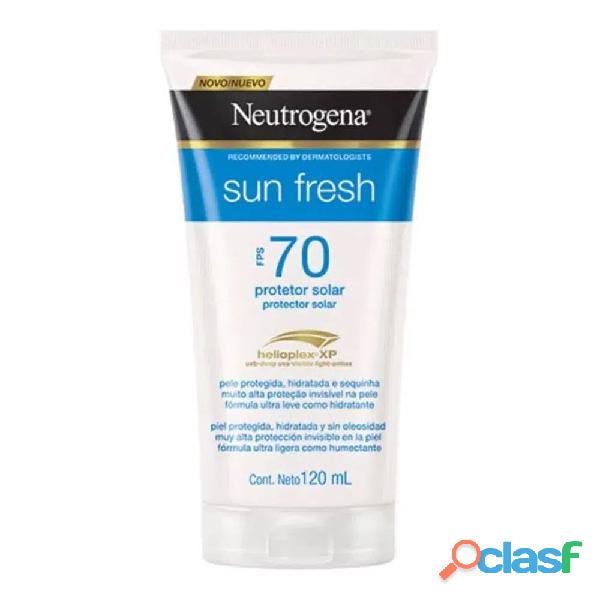 Protetor Solar Neutrogena Sun Fresh FPS 70 120ml