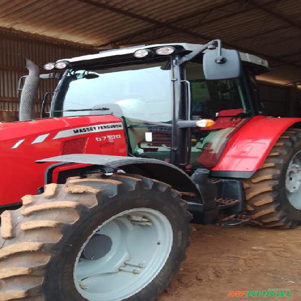 Trator massey ferguson mf 6713 ano 2018