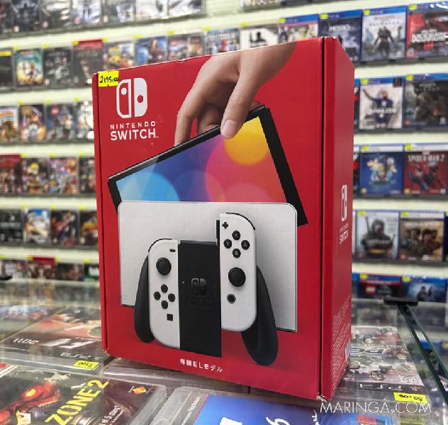 Nintendo switch oled 64 gb branco