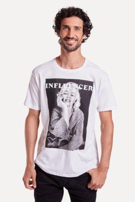 Camiseta Estampada Influencer Lady Reserva Branco