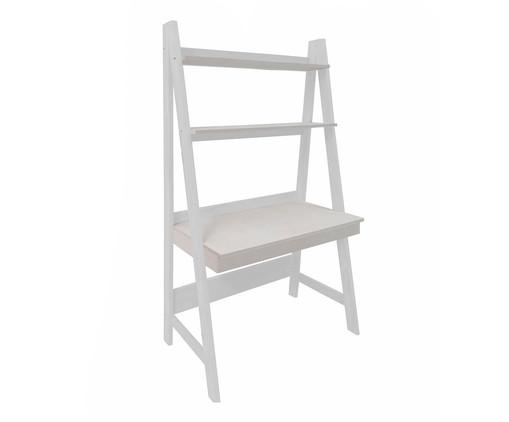 Mesa Estante Escada - Branco - L 99 x A 174 x P 49 cm