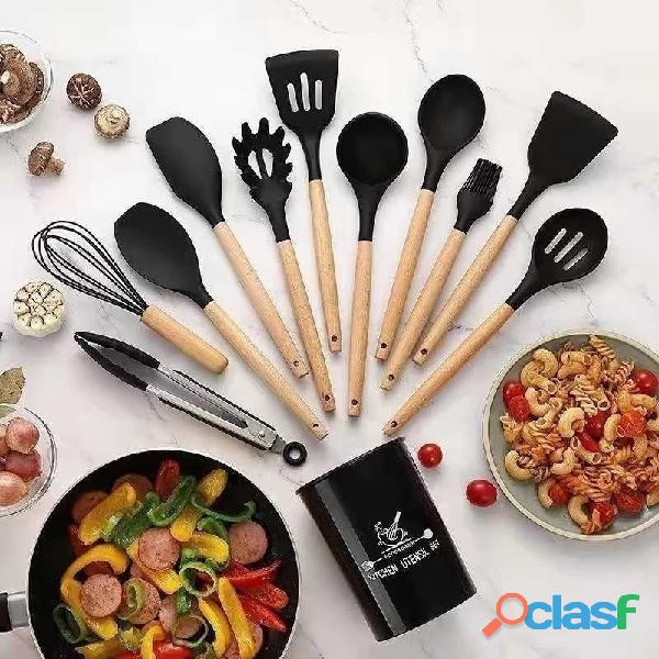 Jogo de cozinha kit C/12 peças de silicone 3