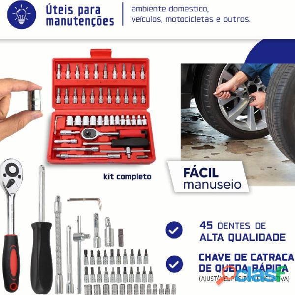 Kit De Ferramentas 46 Peças 2