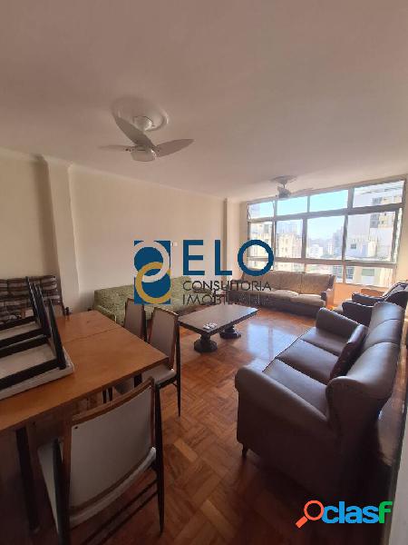 Apartamento 3 dormitórios, suíte, dep. emp, coração do Gonzaga