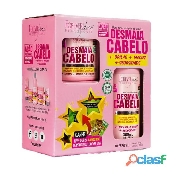 kit desmaia cabelo