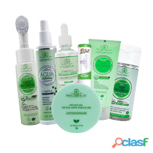 Kit Cuidado Facial Antioleosidade 7 Itens 4